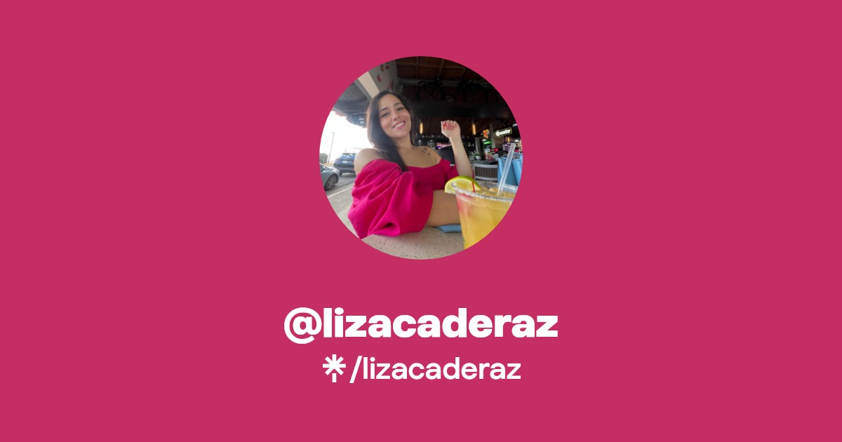 lizacaderaz - Find @lizacaderaz Onlyfans - Linktree