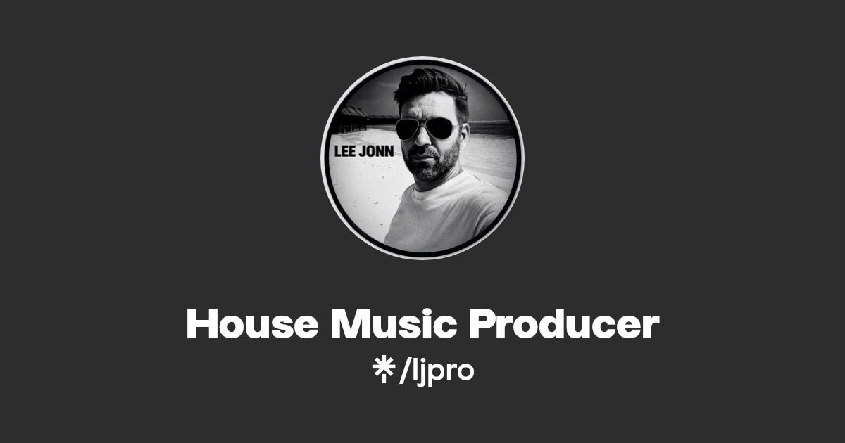 House Music Producer Listen on Spotify Linktree