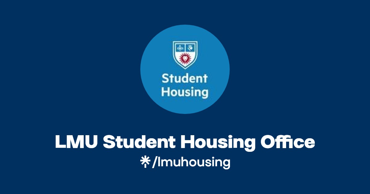 LMU Student Housing Office Instagram, Facebook Linktree