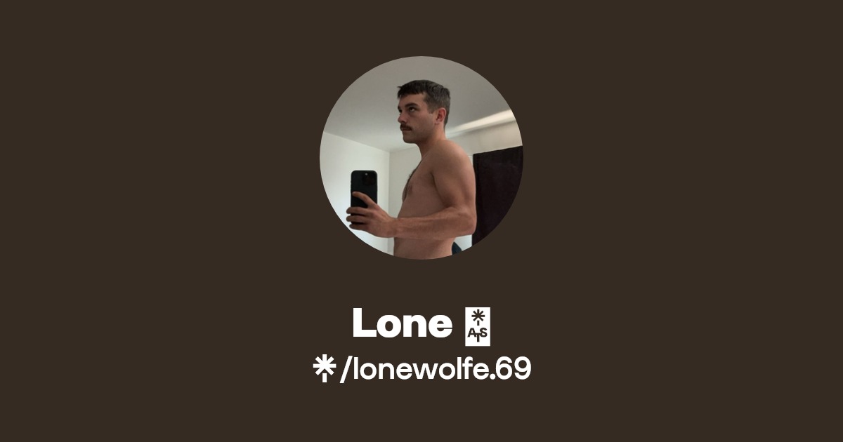 Lone 🐺 on Linktree | Linktree