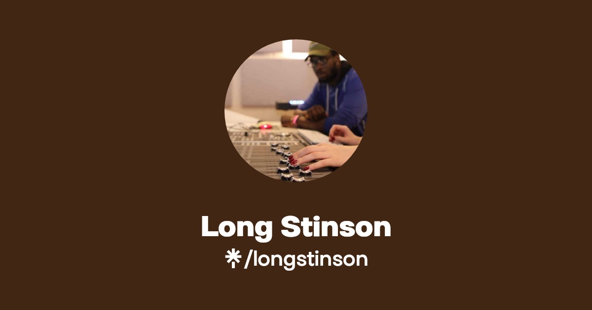 Long Stinson Listen on Spotify Linktree