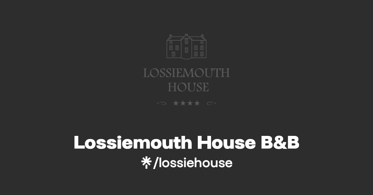 Lossiemouth House B&B Linktree