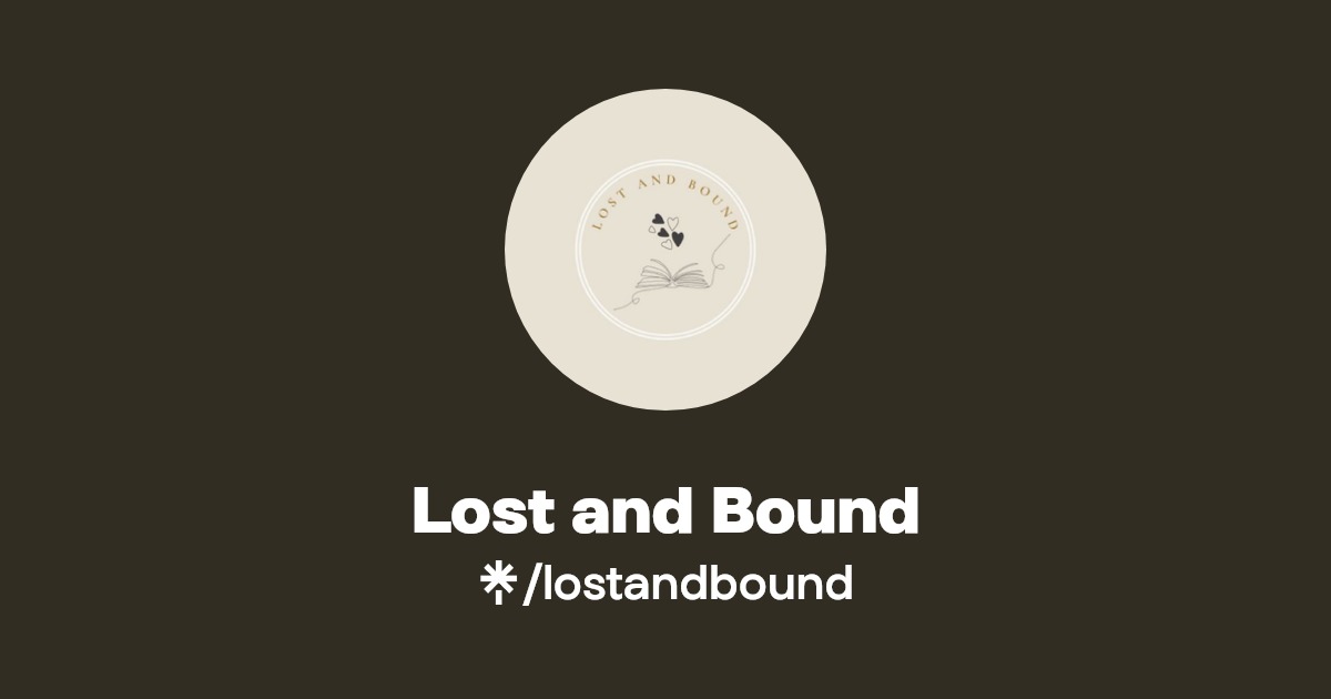 Lost and Bound | Facebook | Linktree