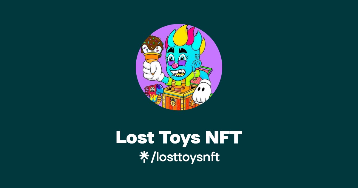 Lost Toys NFT Twitter, Instagram Linktree