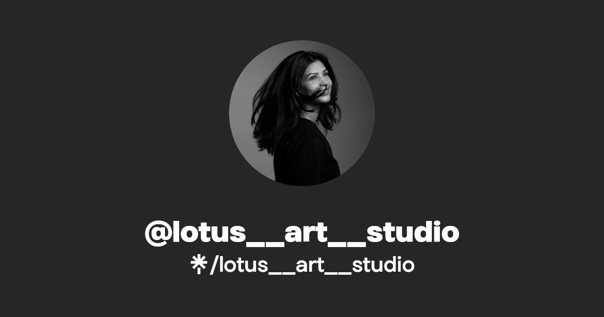 lotus__art__studio Instagram Linktree