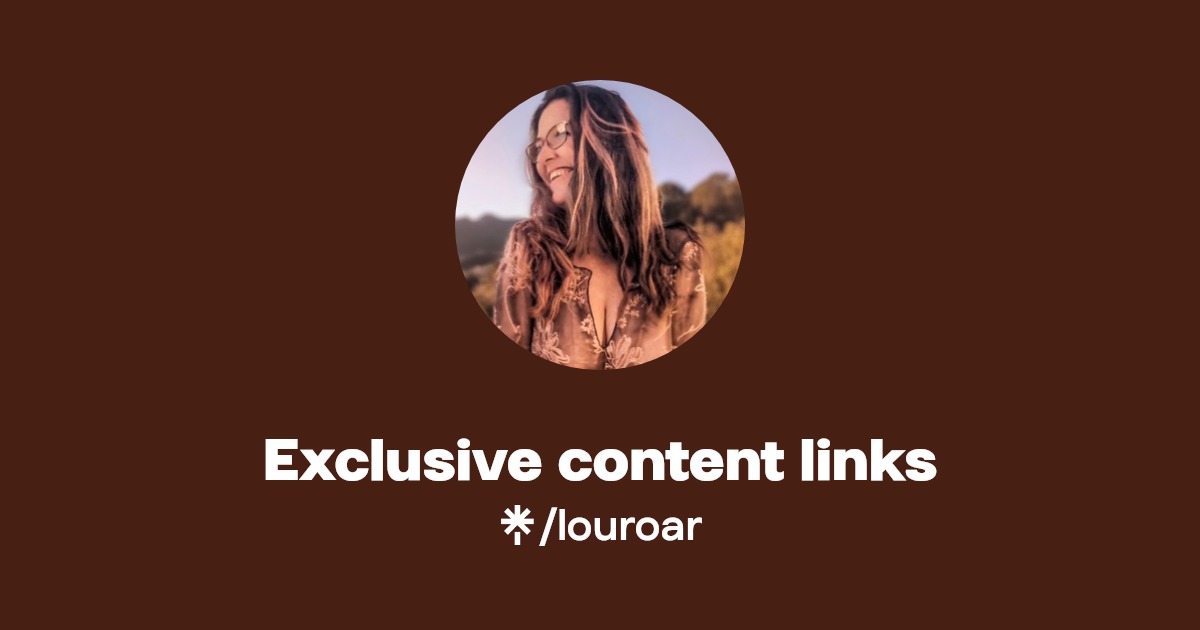 Exclusive content links - Find Exclusive content links Onlyfans - Linktree