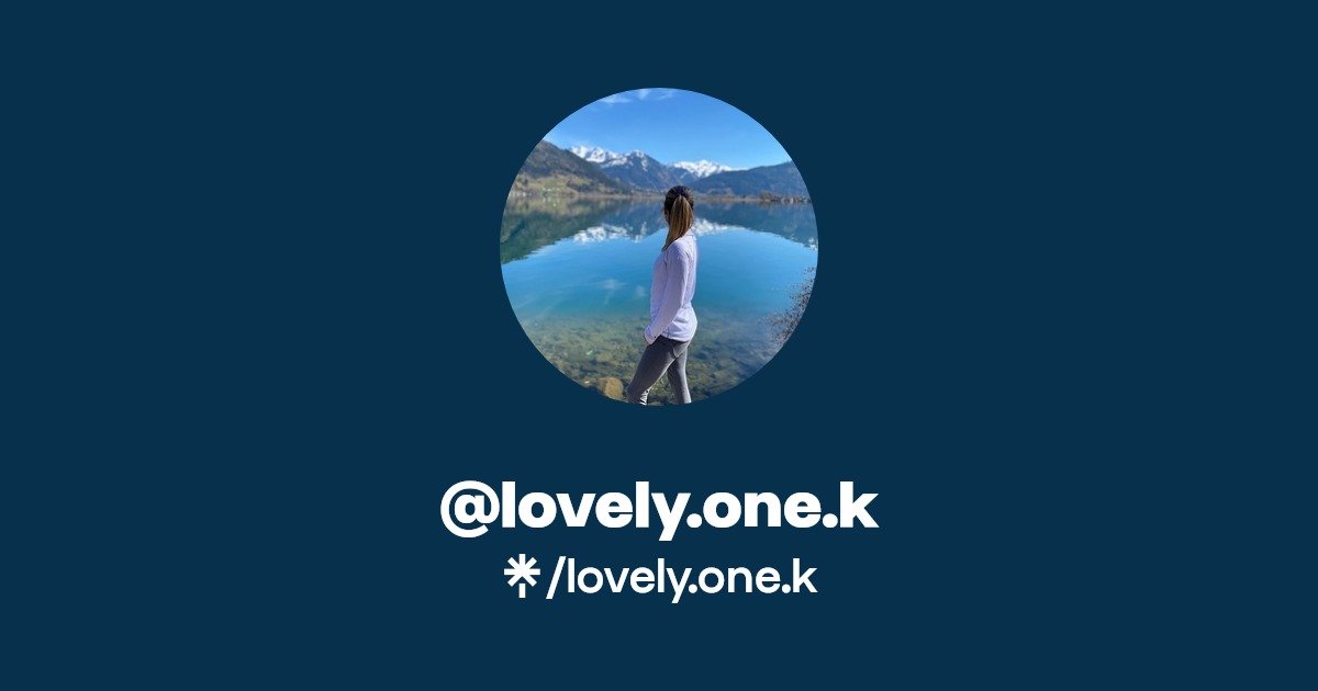 lovely.one.k - Find @lovely.one.k Onlyfans - Linktree
