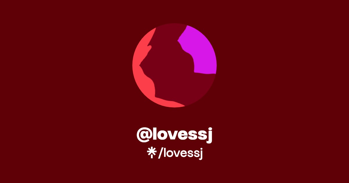 lovessj - Find @lovessj Onlyfans - Linktree