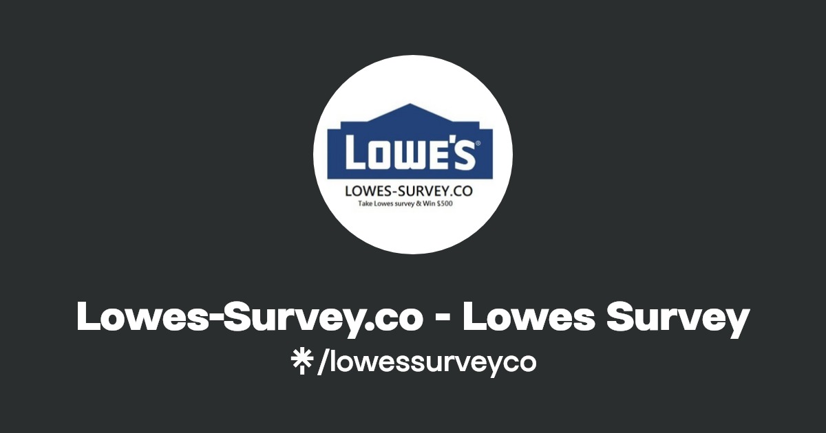 LowesSurvey.co Lowes Survey Linktree