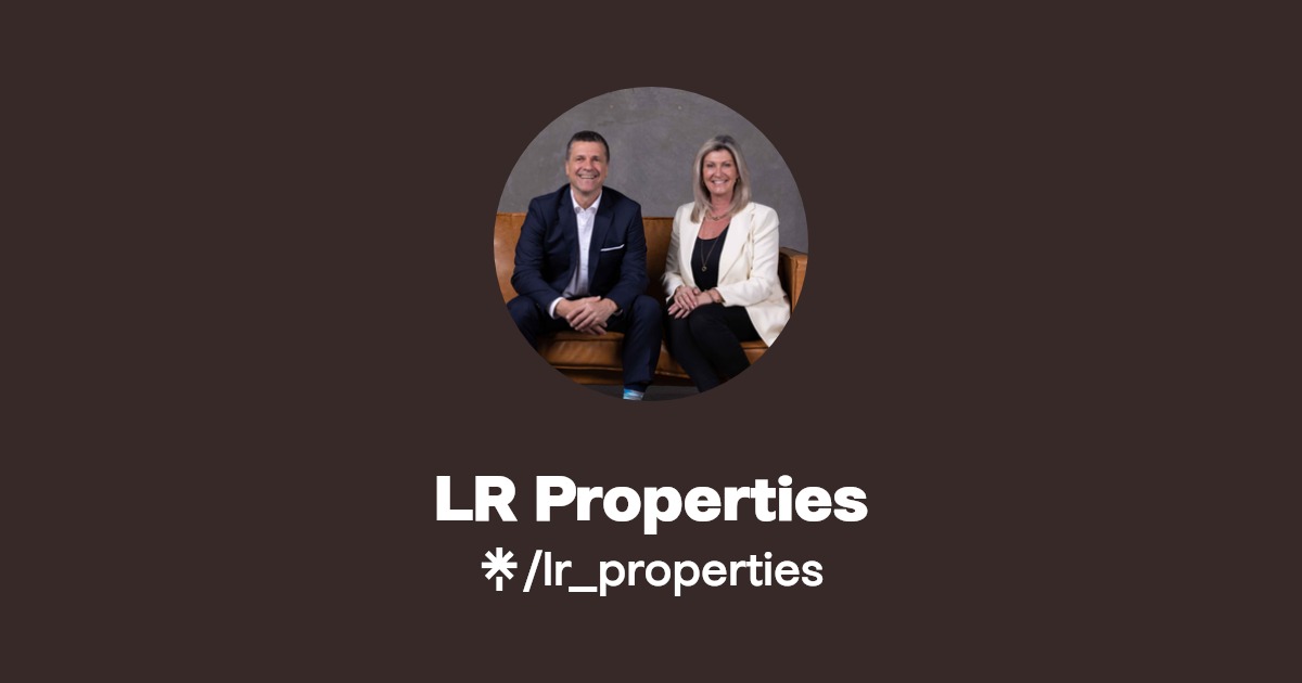 LR Properties Instagram, Facebook Linktree