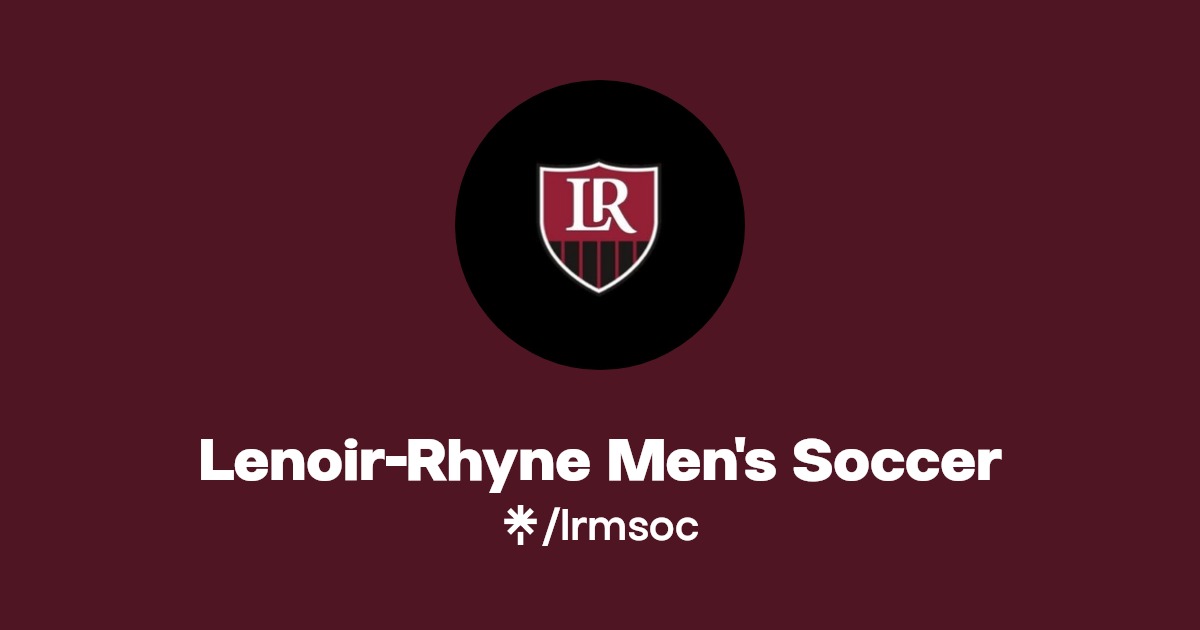 LenoirRhyne Men's Soccer Linktree
