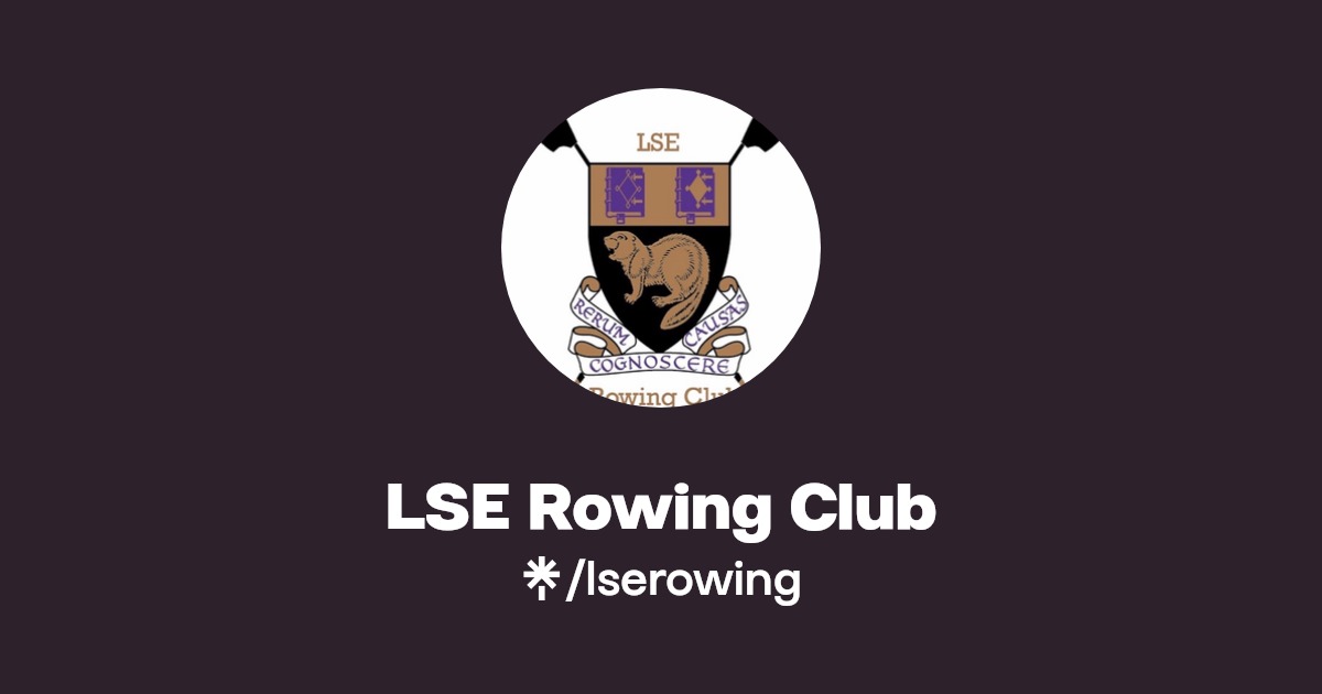 LSE Rowing Club Instagram Linktree