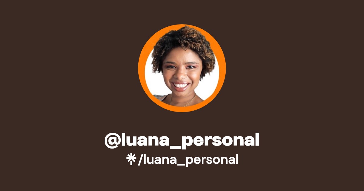 luana_personal Facebook Linktree