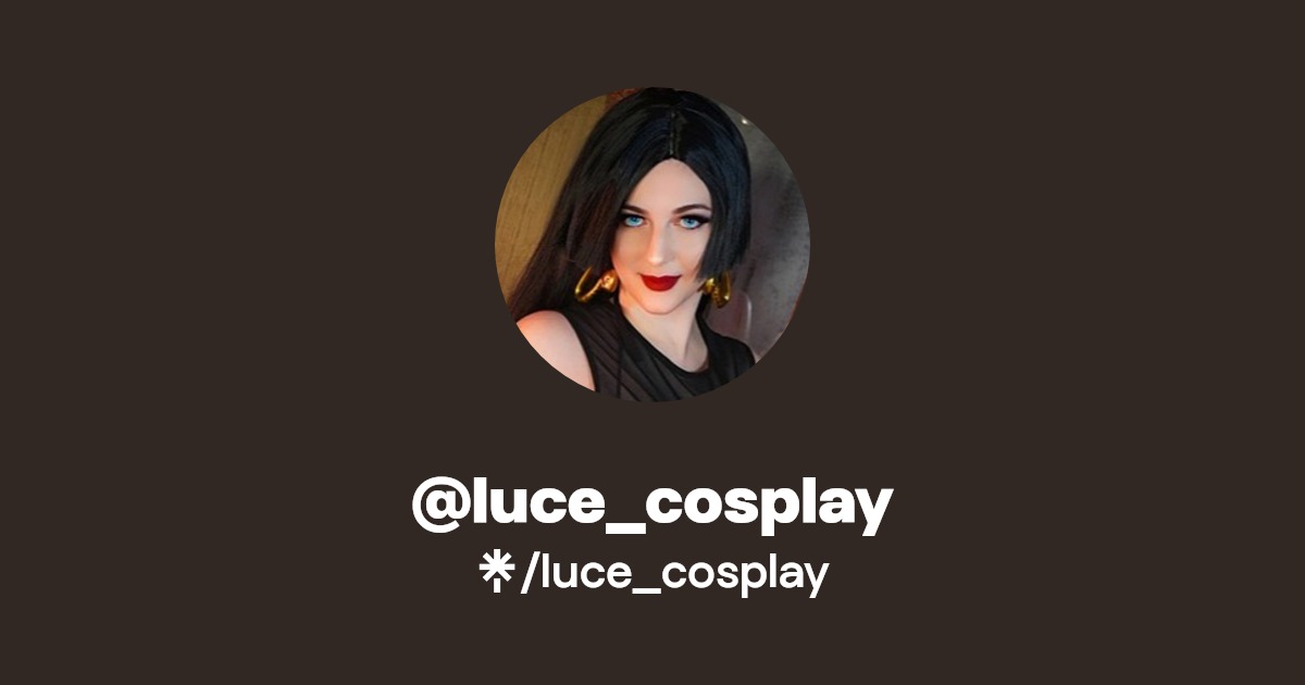 luce_cosplay - Find @luce_cosplay Onlyfans - Linktree