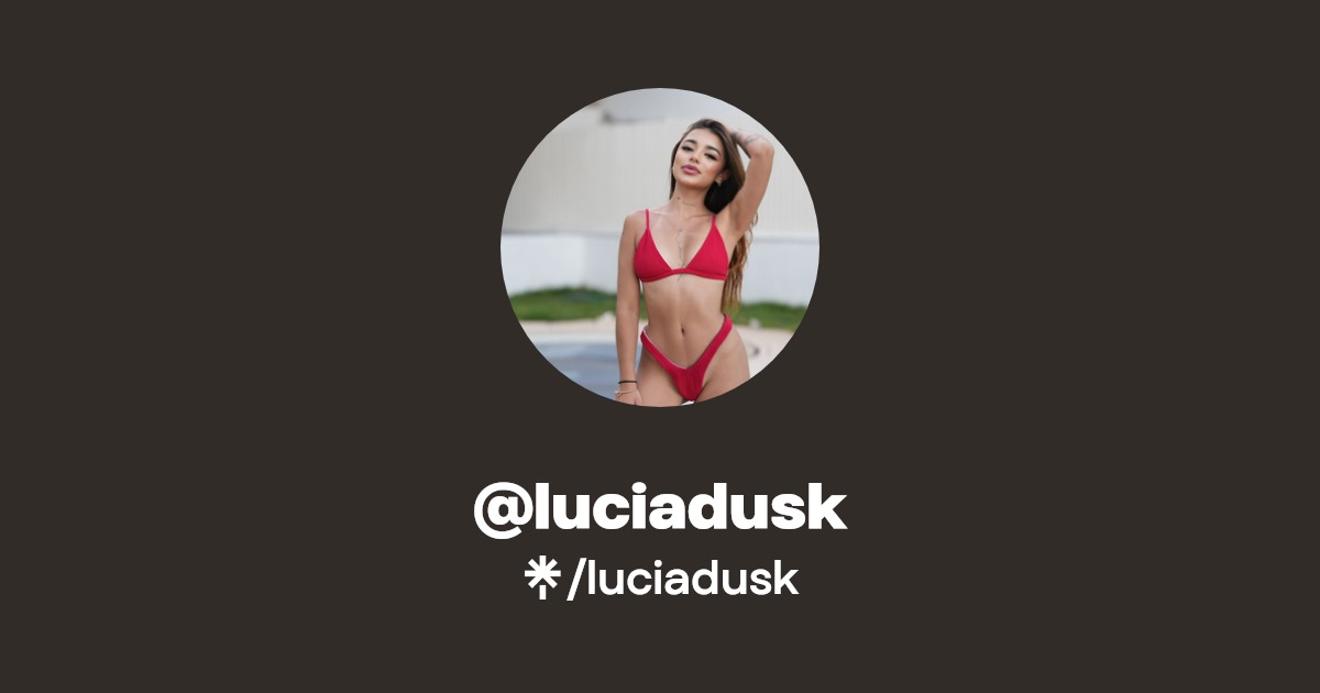 luciadusk Find luciadusk Onlyfans Linktree