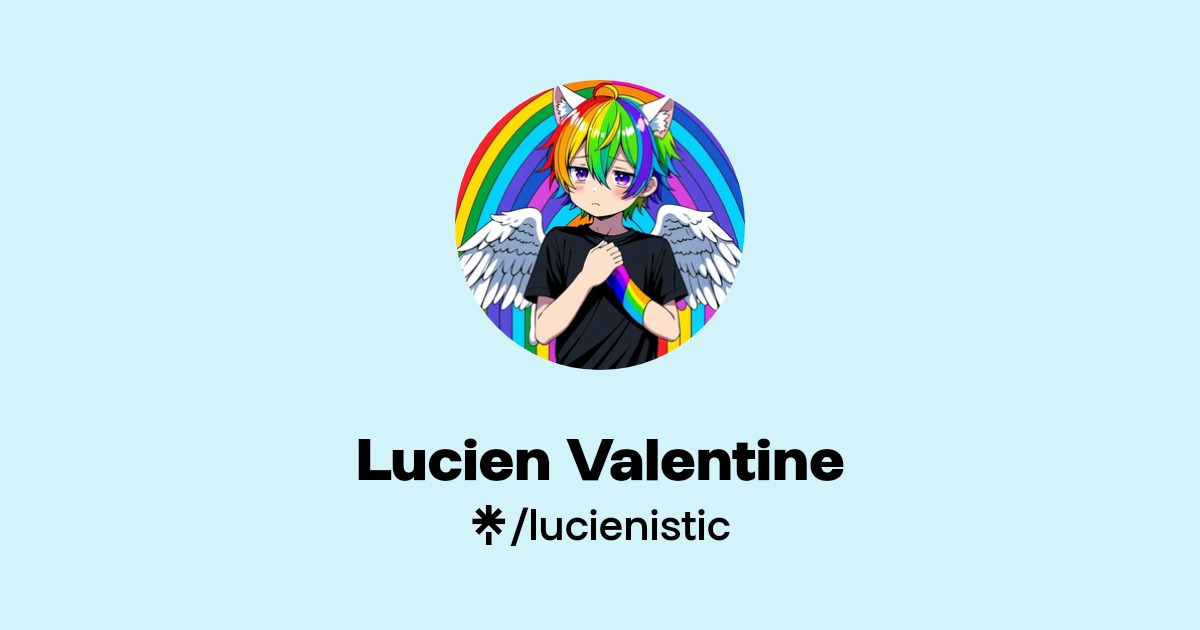 Lucien Valentine - Find Lucien Valentine Onlyfans - Linktree