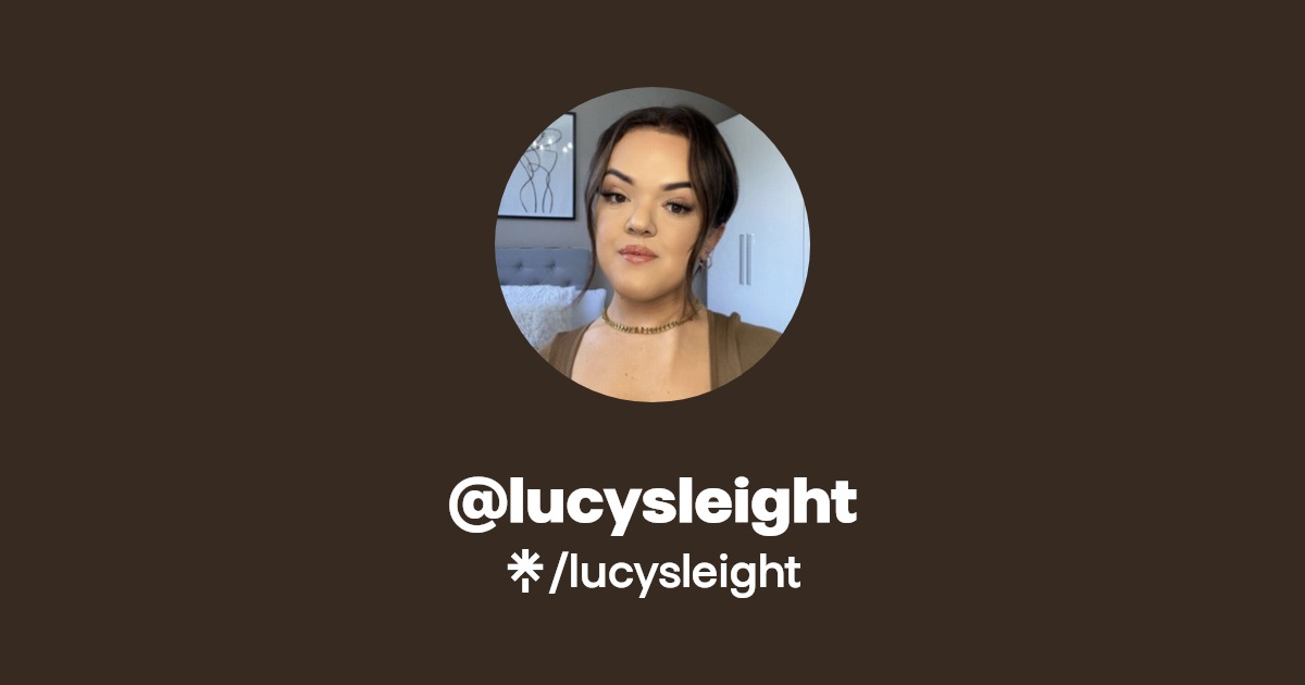 @lucysleight | Linktree