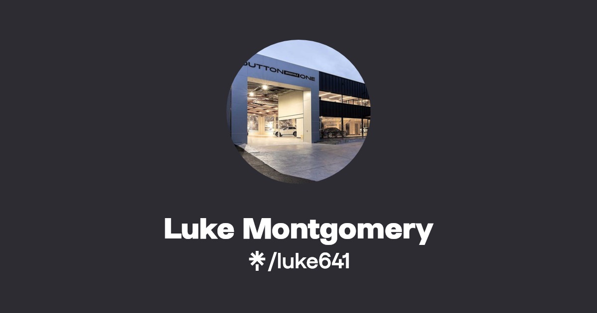 Luke Montgomery Linktree