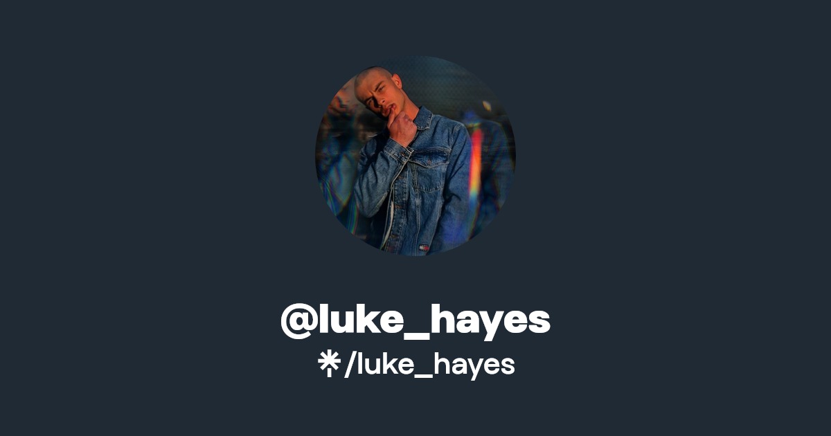 luke_hayes - Find @luke_hayes Onlyfans - Linktree