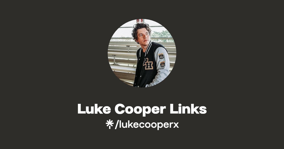 Luke Cooper Links - Find Luke Cooper Links Onlyfans - Linktree