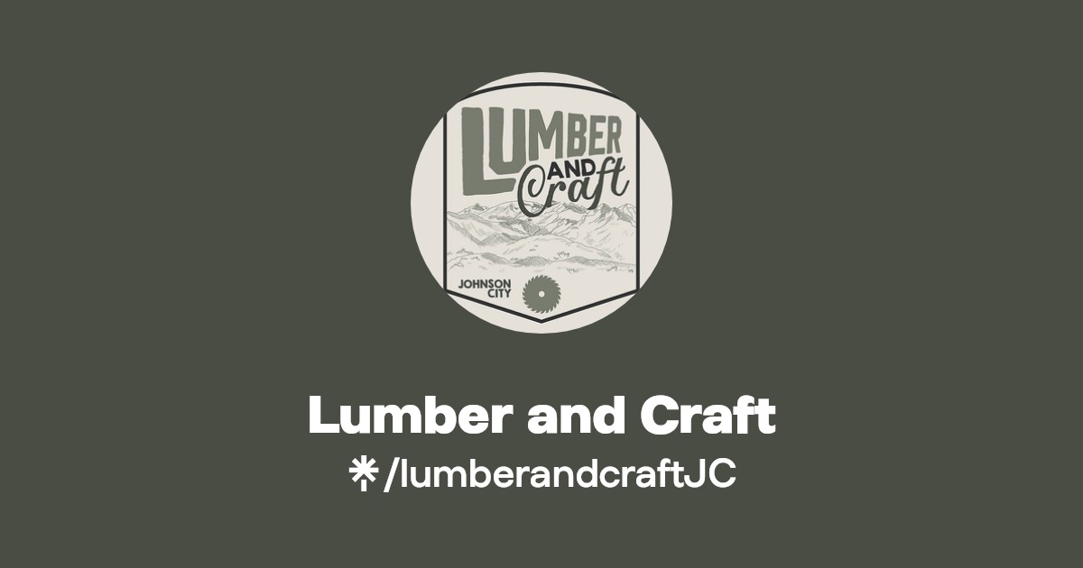 Lumber and Craft Instagram, Facebook Linktree