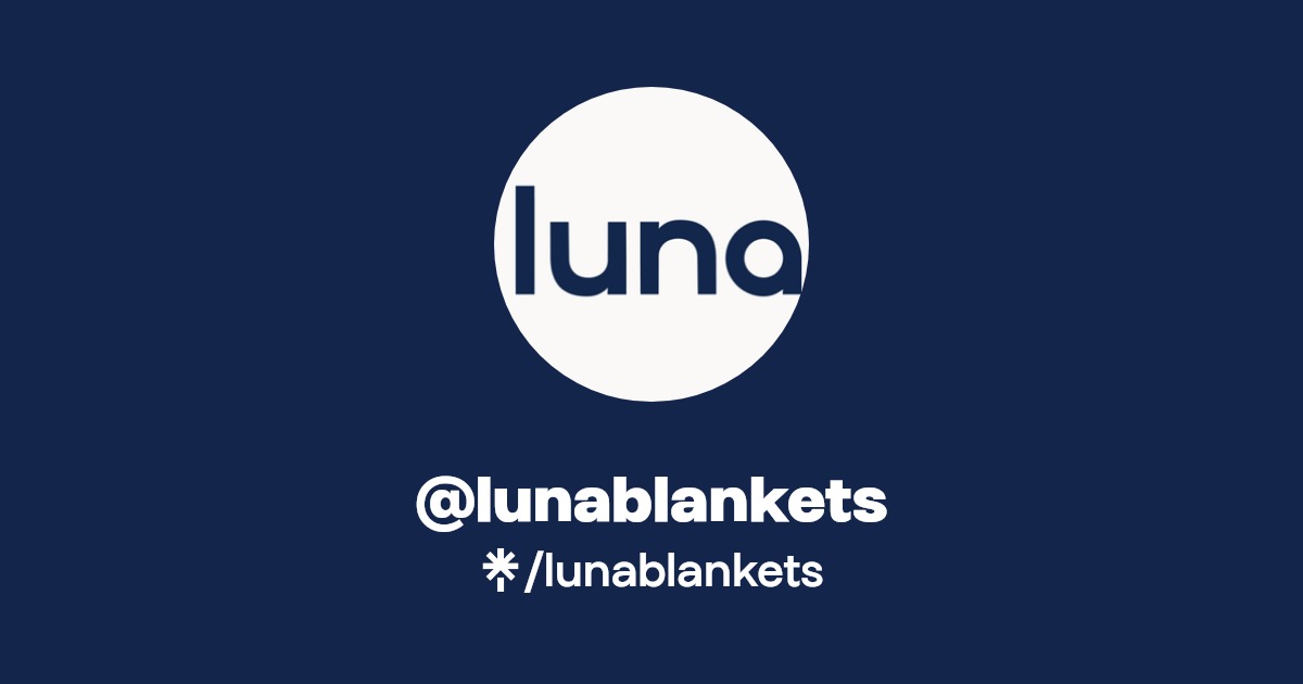 lunablankets Facebook, TikTok Linktree
