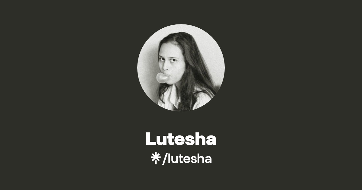 Lutesha Instagram Linktree