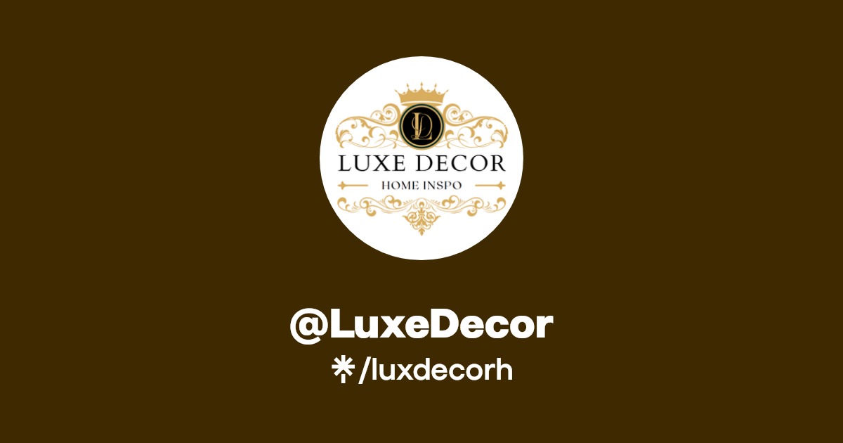 LuxeDecor Linktree