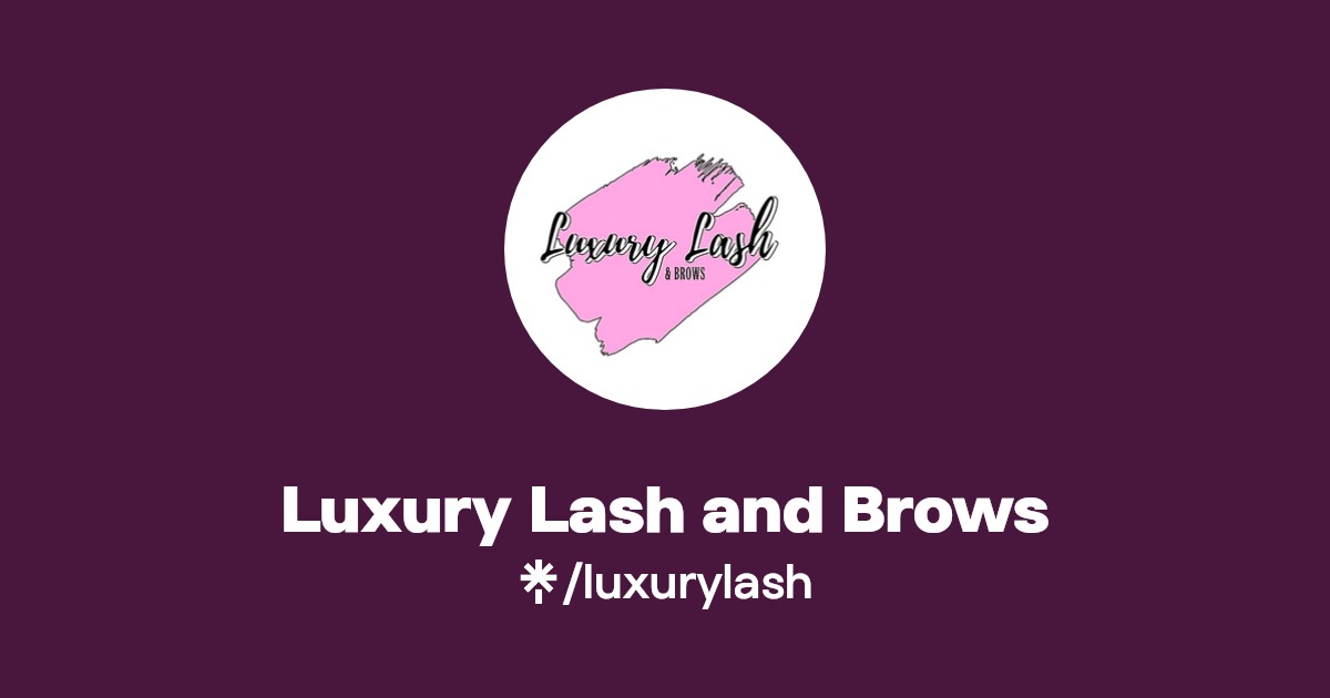 Luxury Lash and Brows Linktree