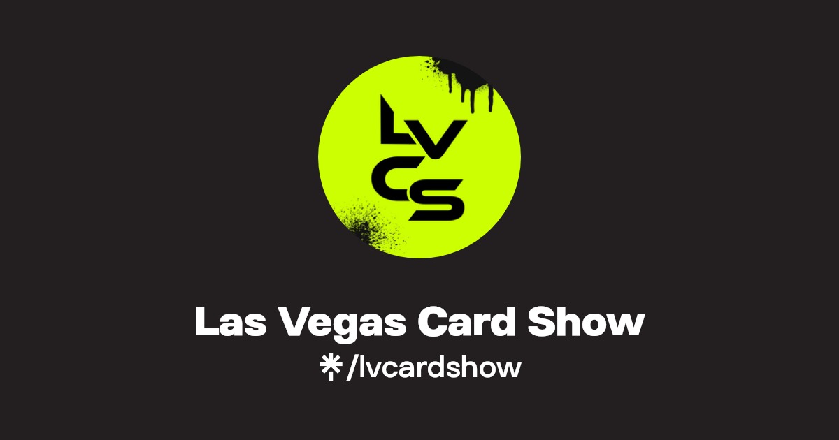 Las Vegas Card Show Instagram, Facebook Linktree