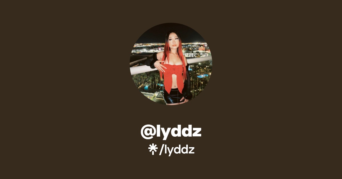 lyddz - Find @lyddz Onlyfans - Linktree