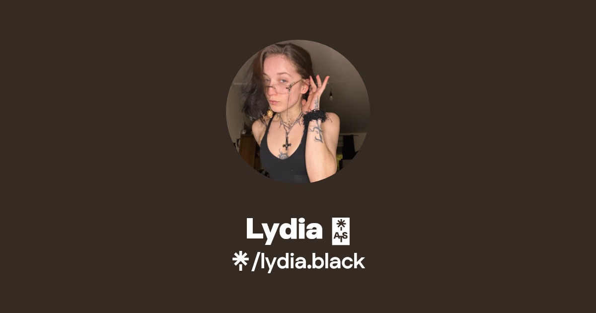Lydia ⛧ OnlyFans Official Exclusive Content & Account Linktree