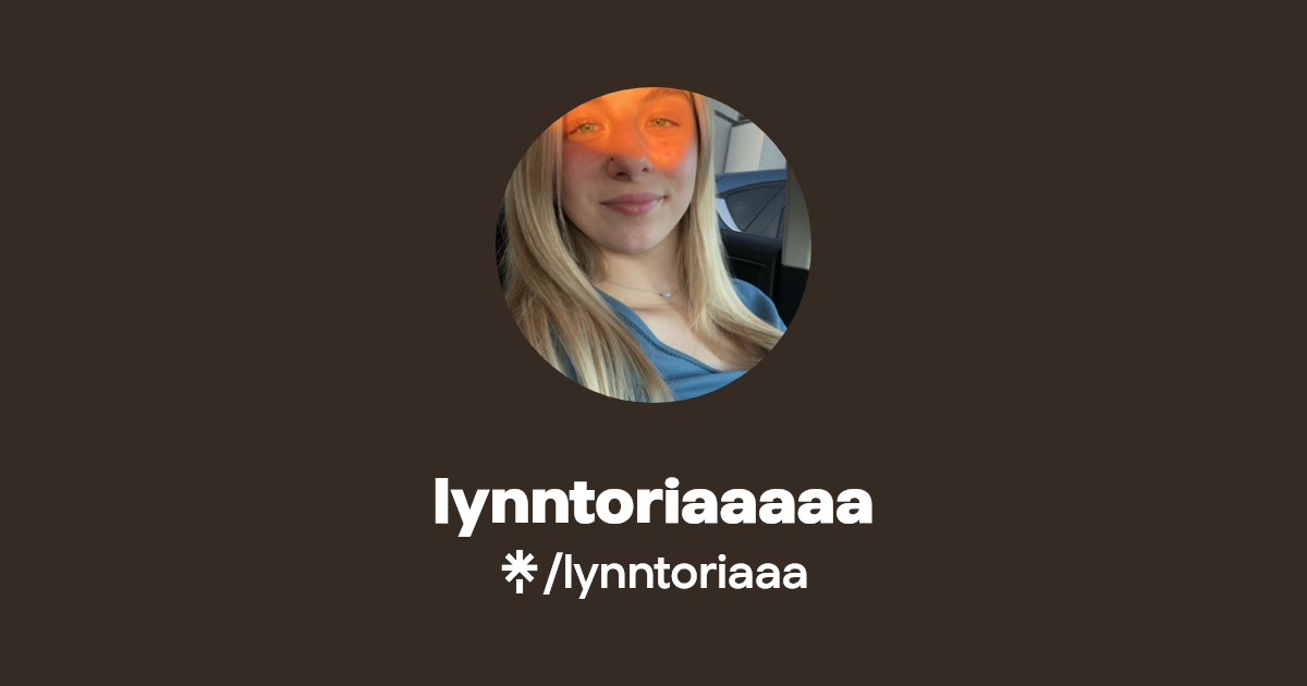 lynntoria - Find lynntoria Onlyfans - Linktree