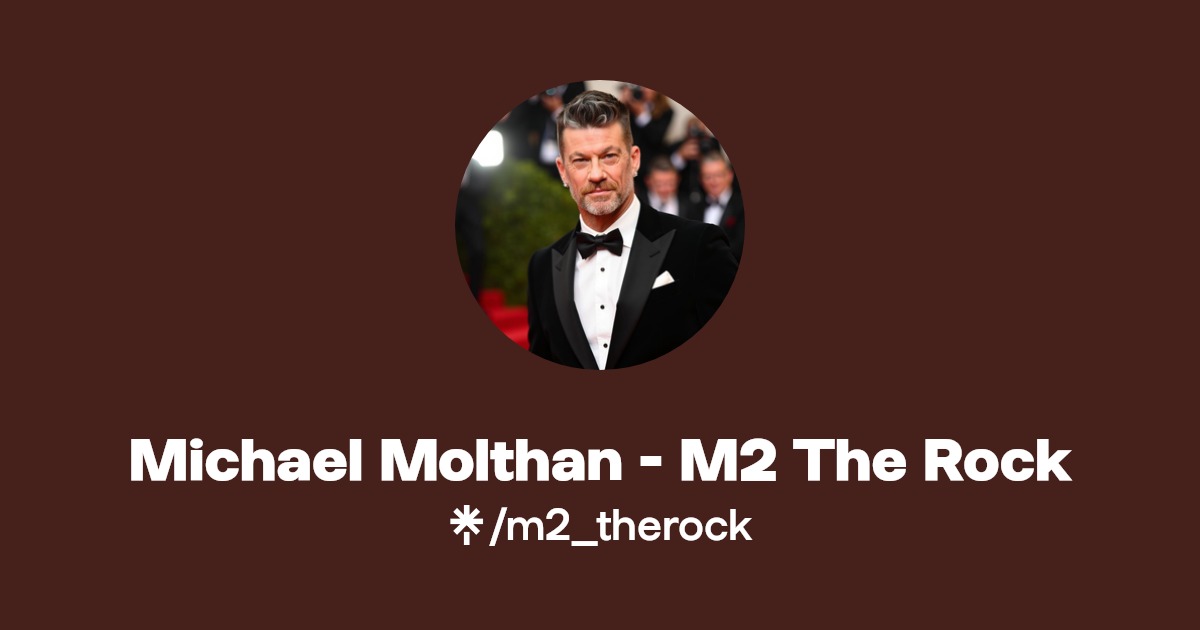 Michael Molthan M2 The Rock Twitter, Instagram, TikTok Linktree