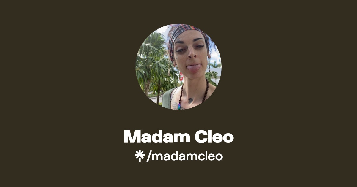 Madam Cleo - Find Madam Cleo Onlyfans - Linktree