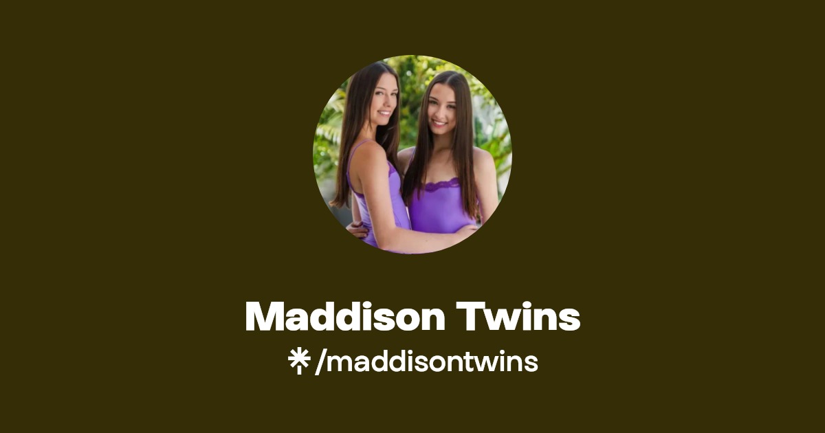Maddison Twins Instagram Linktree