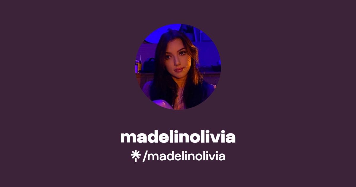 madelinolivia - Find madelinolivia Onlyfans - Linktree