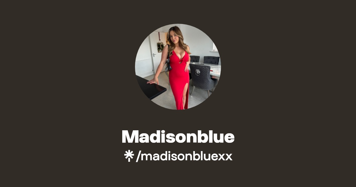 Madisonblue - Find Madisonblue Onlyfans - Linktree