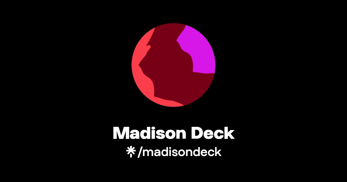 madisondeck - Find @madisondeck Onlyfans - Linktree
