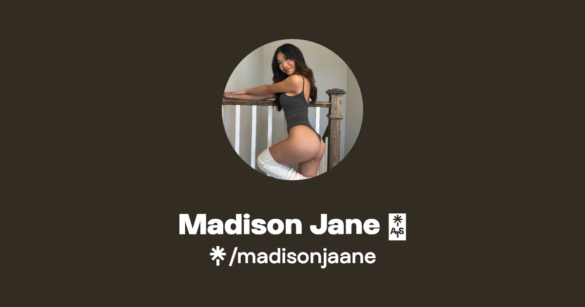 Madison Jane 🕊 - Find Madison Jane 🕊 Onlyfans - Linktree