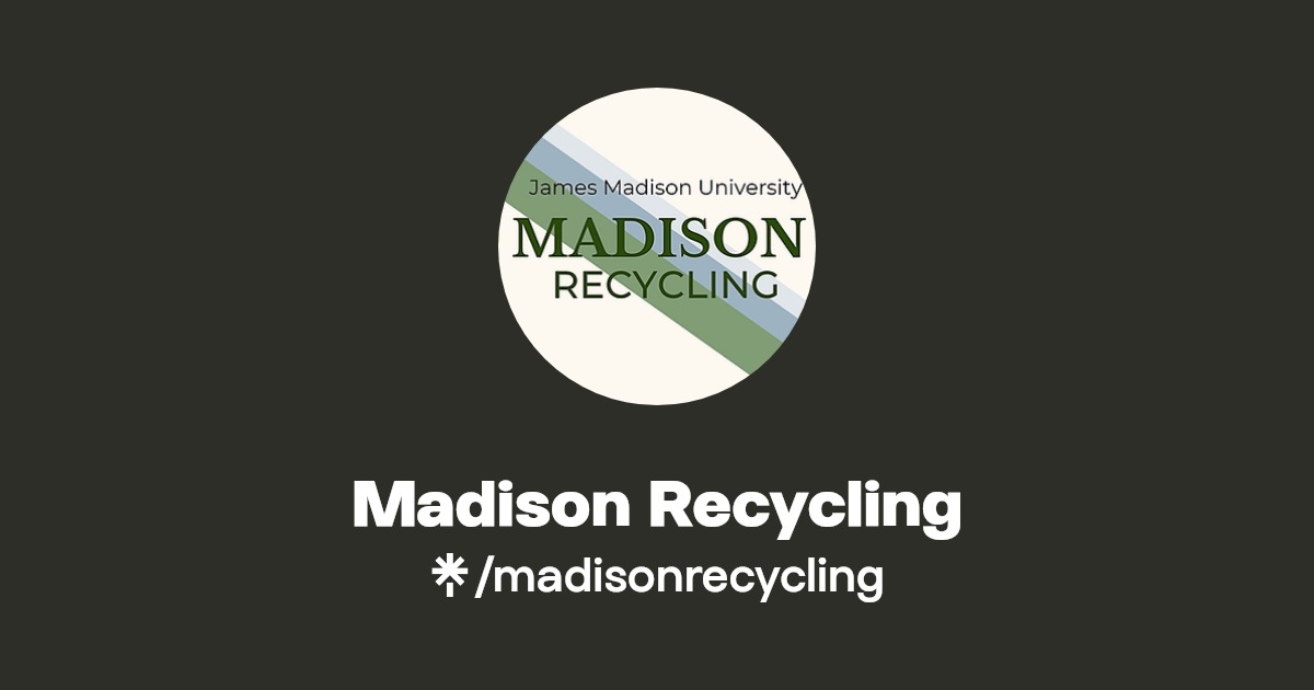 Madison Recycling Instagram, Facebook Linktree