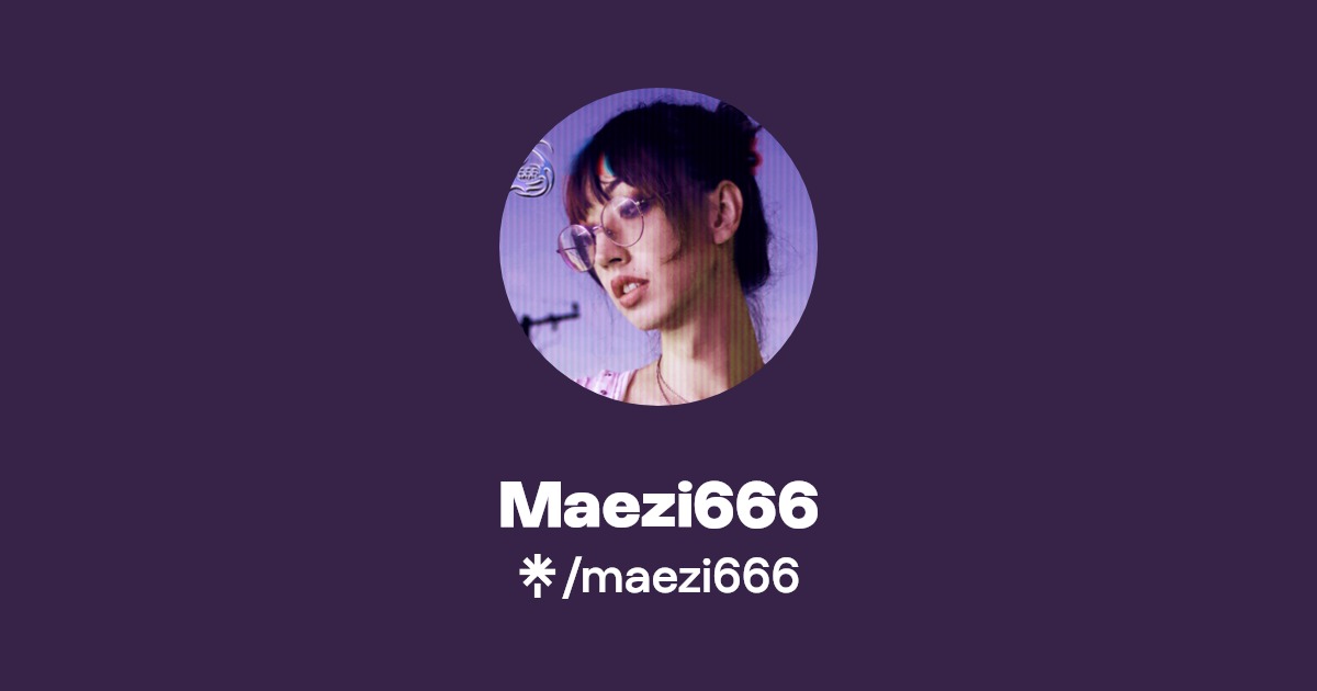 Maezi666 - Find Maezi666 Onlyfans - Linktree