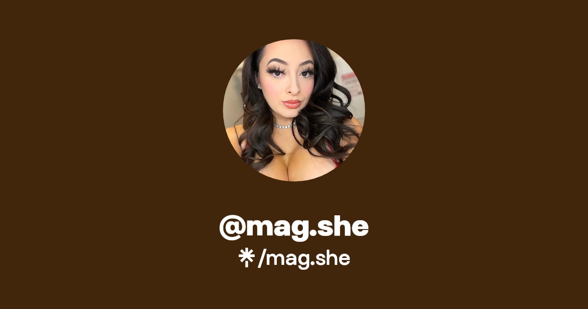 mag.she | Instagram, TikTok | Linktree
