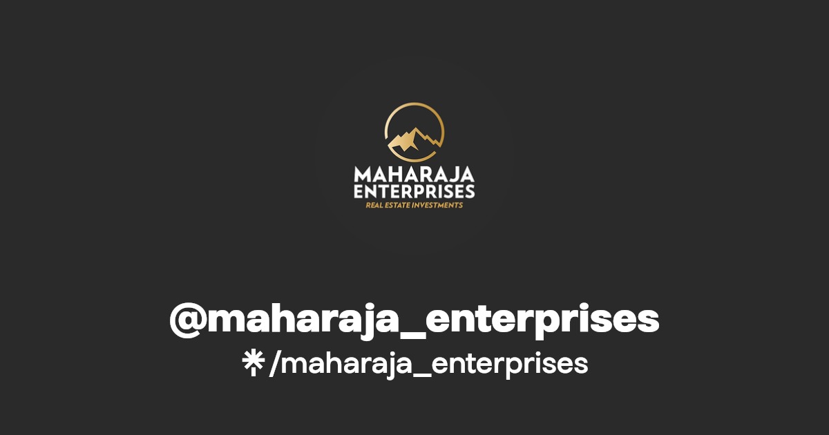 maharaja_enterprises Instagram, Facebook Linktree