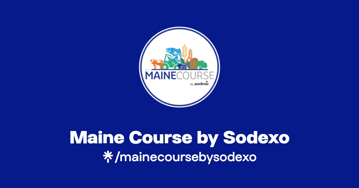 mainecoursebysodexo Instagram, Facebook Linktree