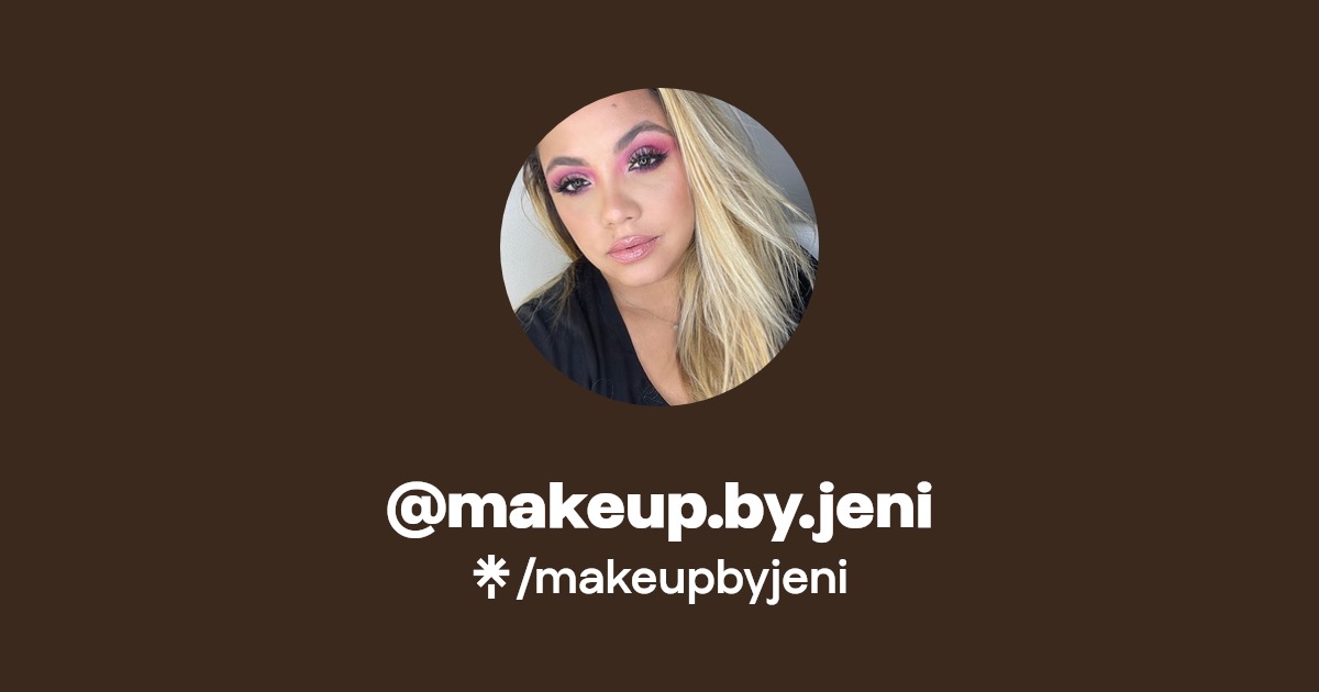 makeup.by.jeni TikTok Linktree