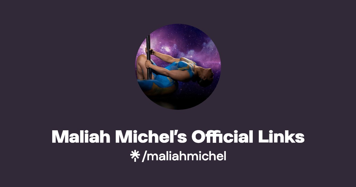 Maliah Michel’s Official Links - Find Maliah Michel’s Official Links Onlyfans - Linktree