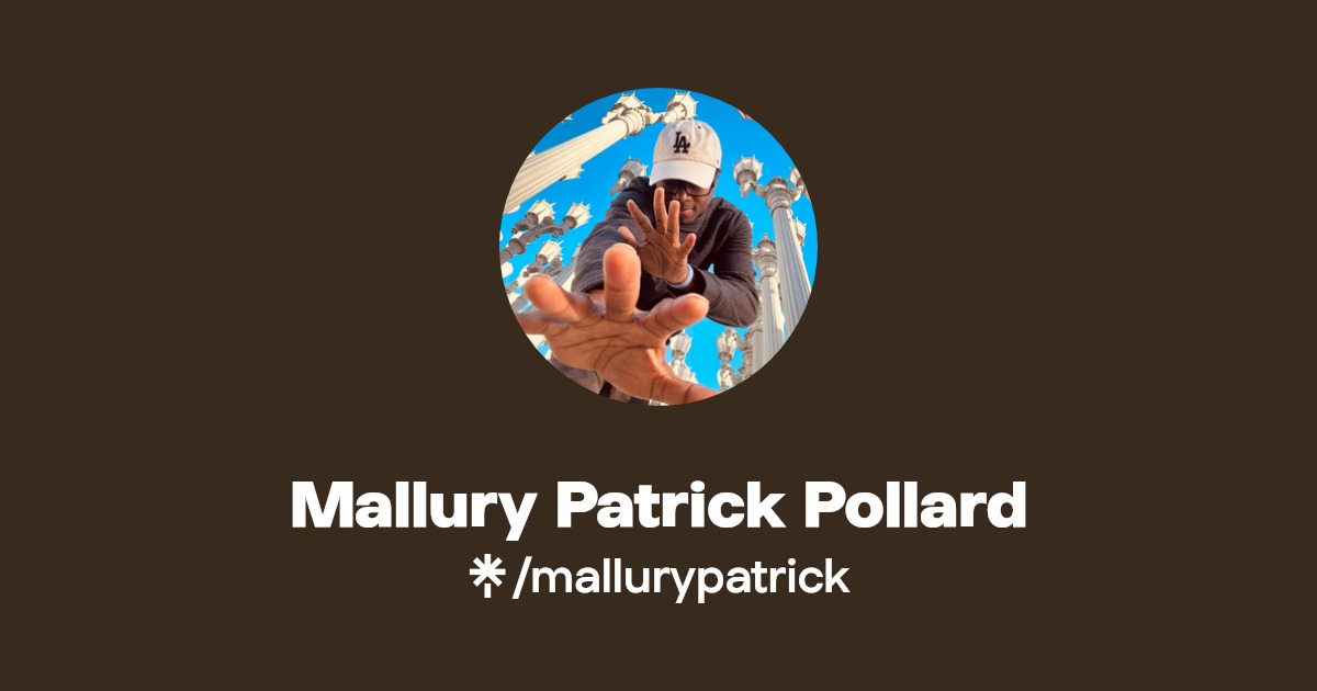 Mallury Patrick Pollard Instagram Linktree