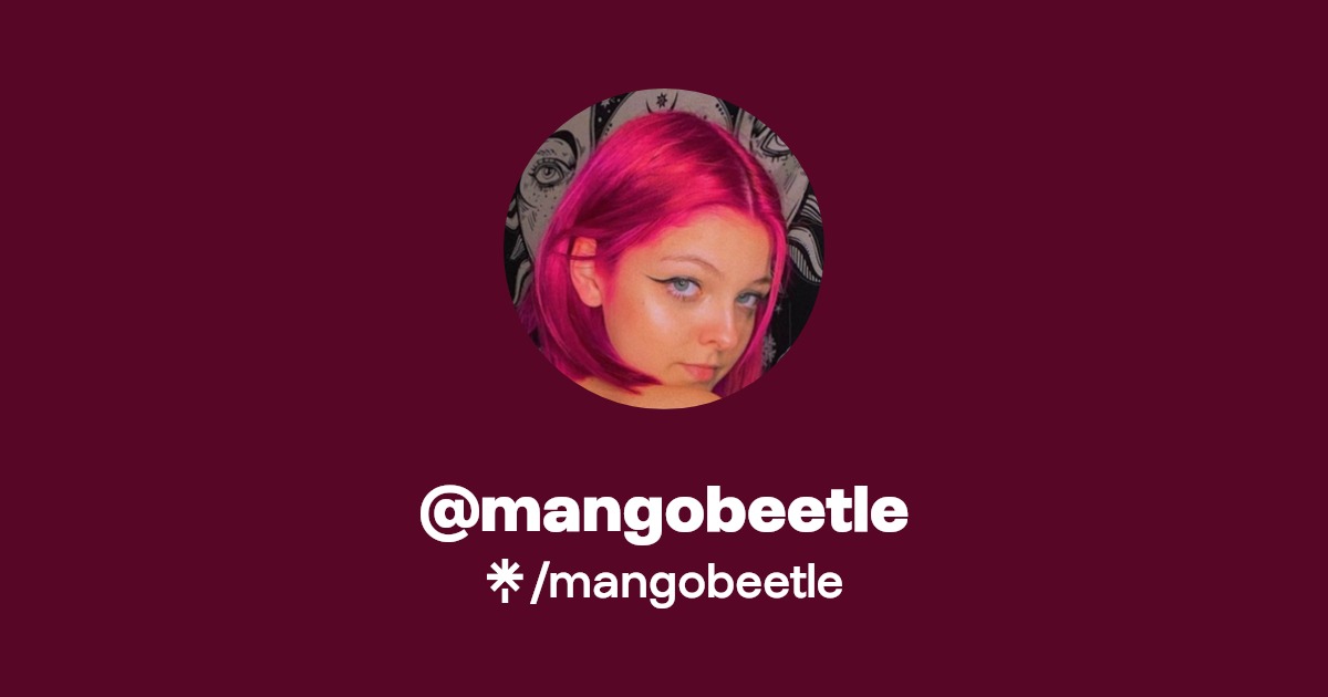 mangobeetle - Find @mangobeetle Onlyfans - Linktree
