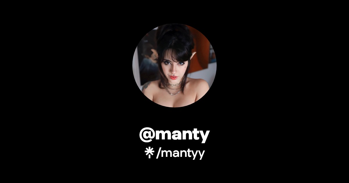 @manty - Find @manty Onlyfans - Linktree